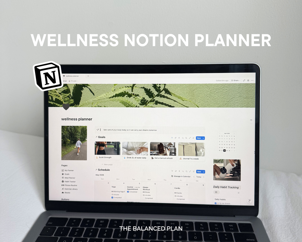 Wellness Notion Planner