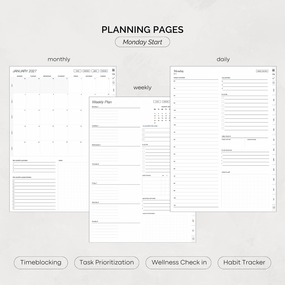 2026-2027 Academic Digital Planner