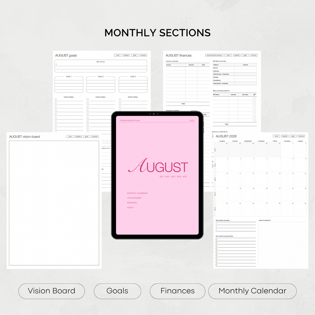 2026-2027 Academic Digital Planner