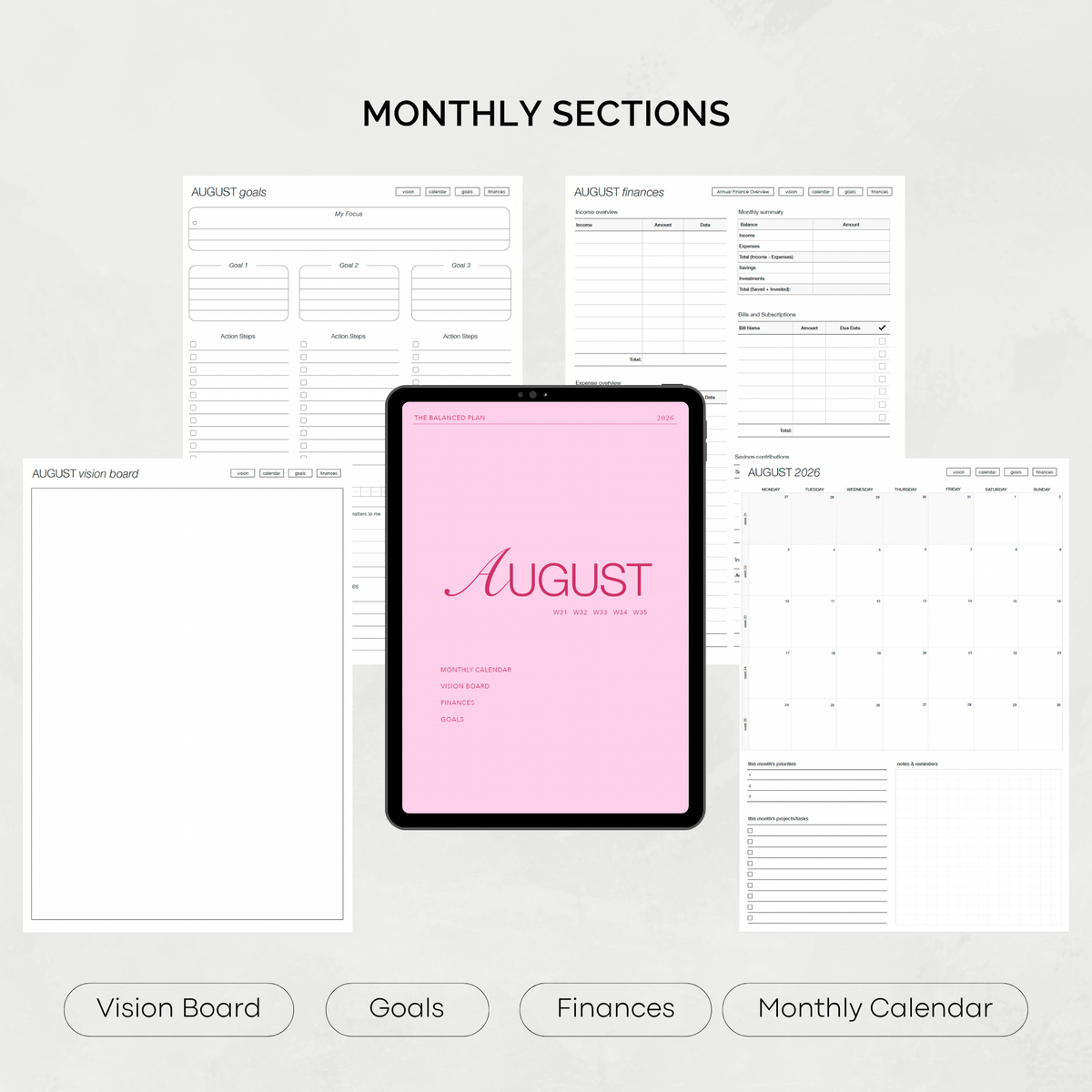 2026-2027 Academic Digital Planner