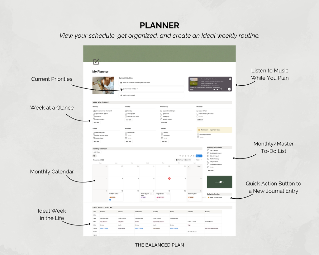 Notion Life Planner