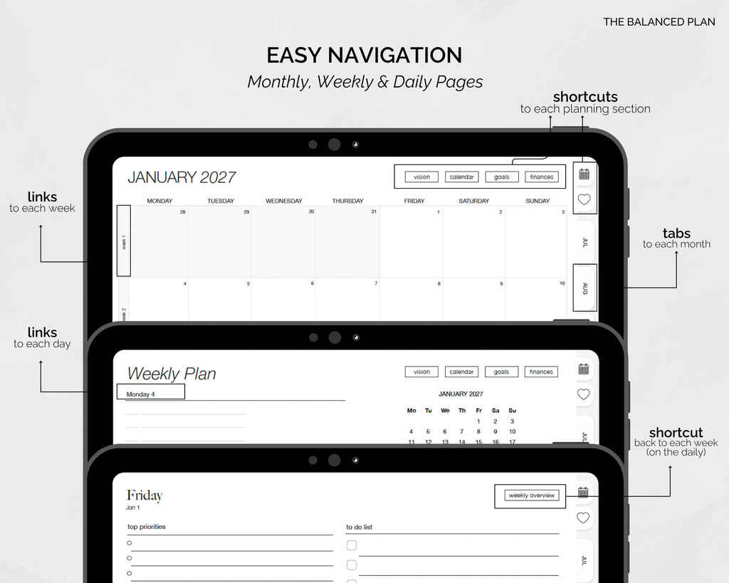 2026-2027 Mid Year Planner