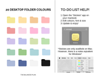 BUNDLE | Notion Student Planner + Desktop Wallpaper Organizer