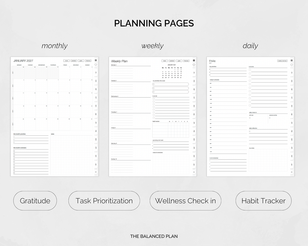 2026-2027 Mid Year Planner