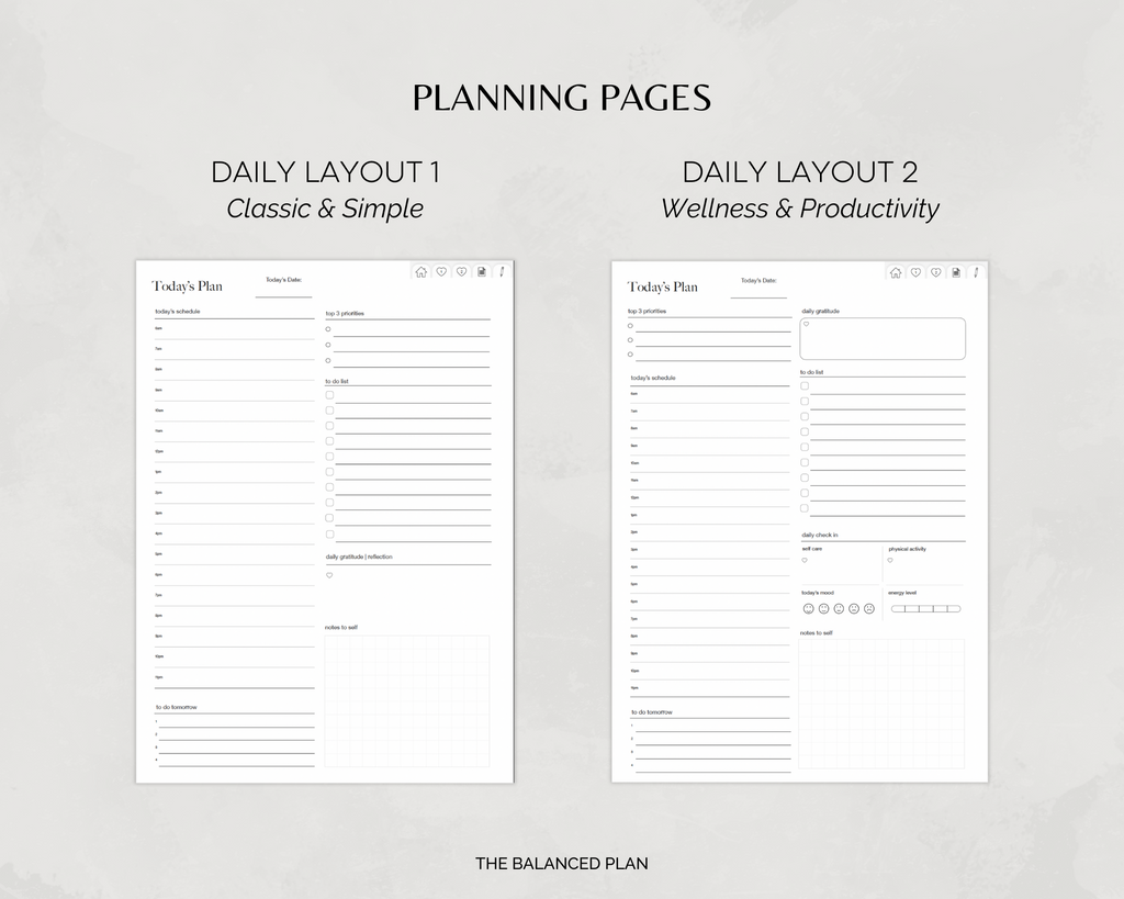 iPad Daily Planner