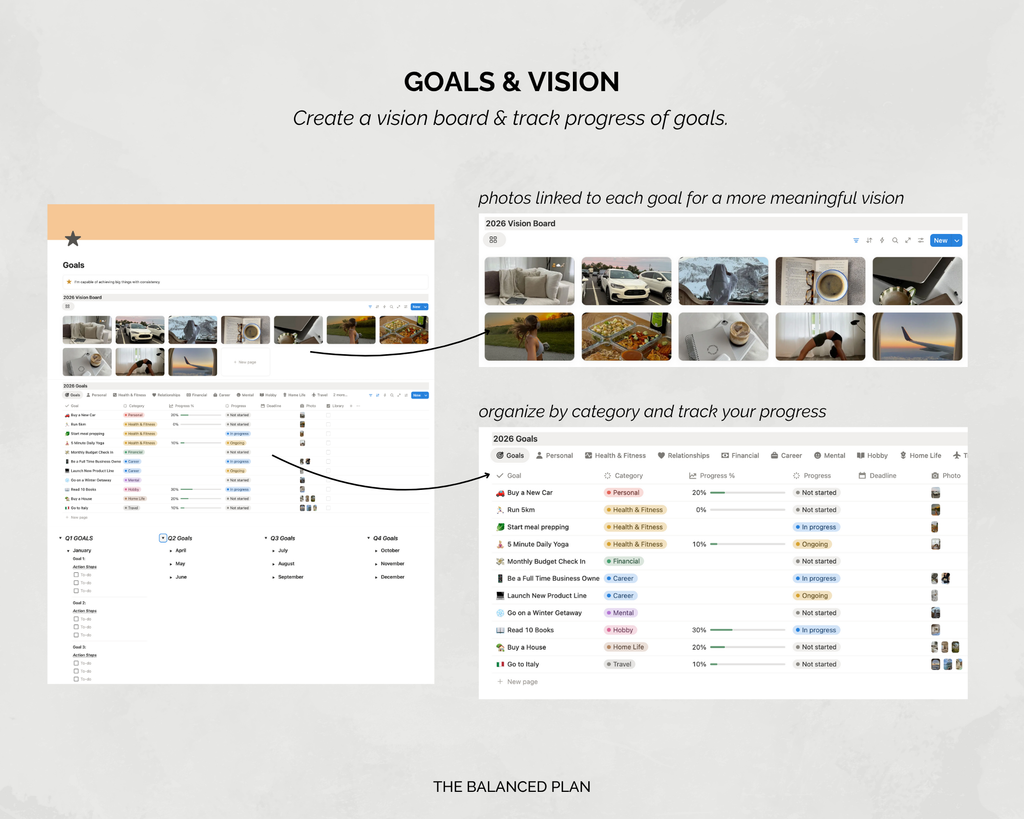 Notion Life Planner