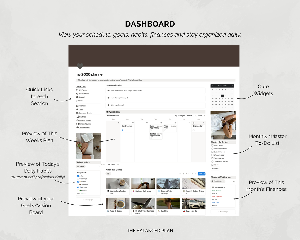 Notion Life Planner