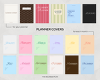 Undated Academic Planner