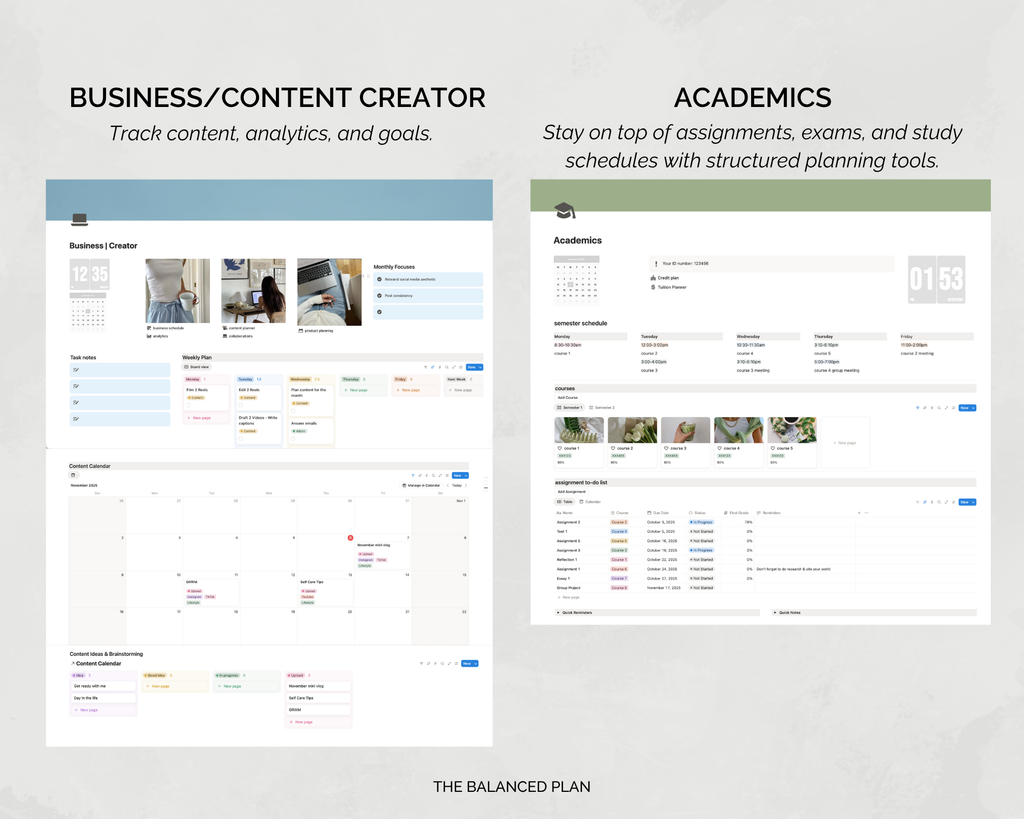 Notion Life Planner
