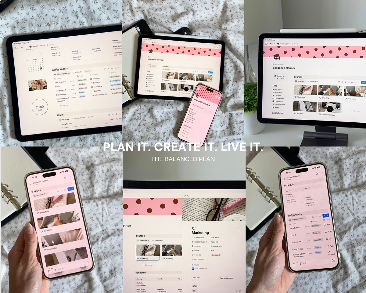 Notion Student Planner