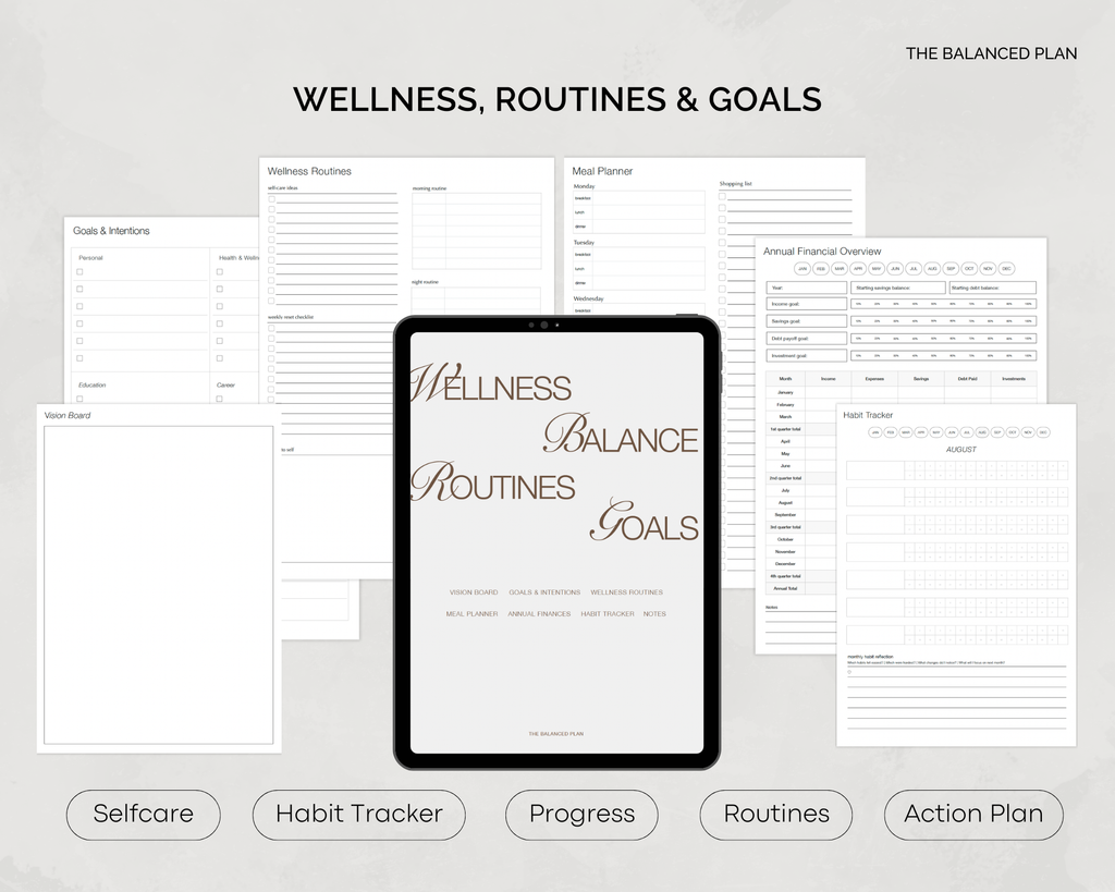 Undated Academic Planner