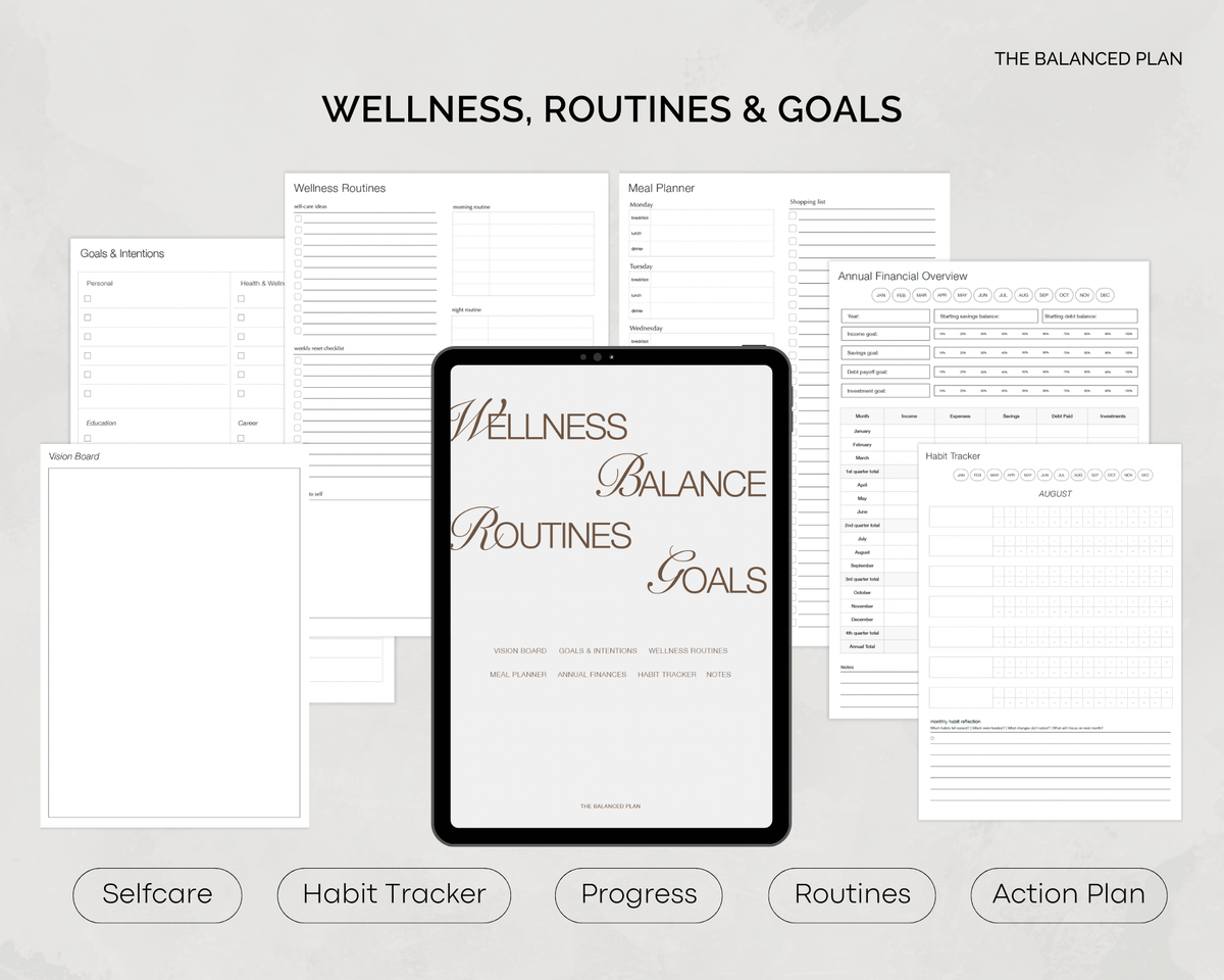 Undated Academic Planner