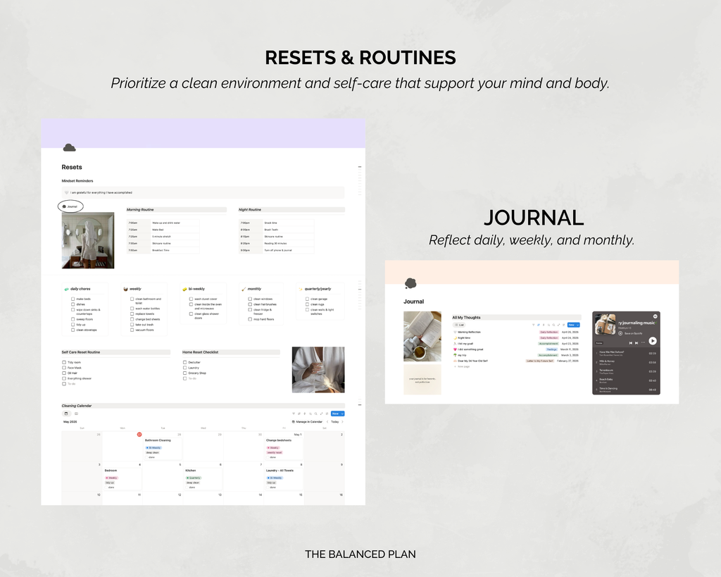 Wellness Notion Planner