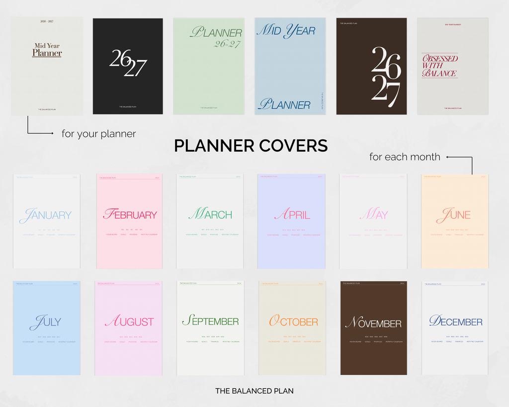 2026-2027 Mid Year Planner