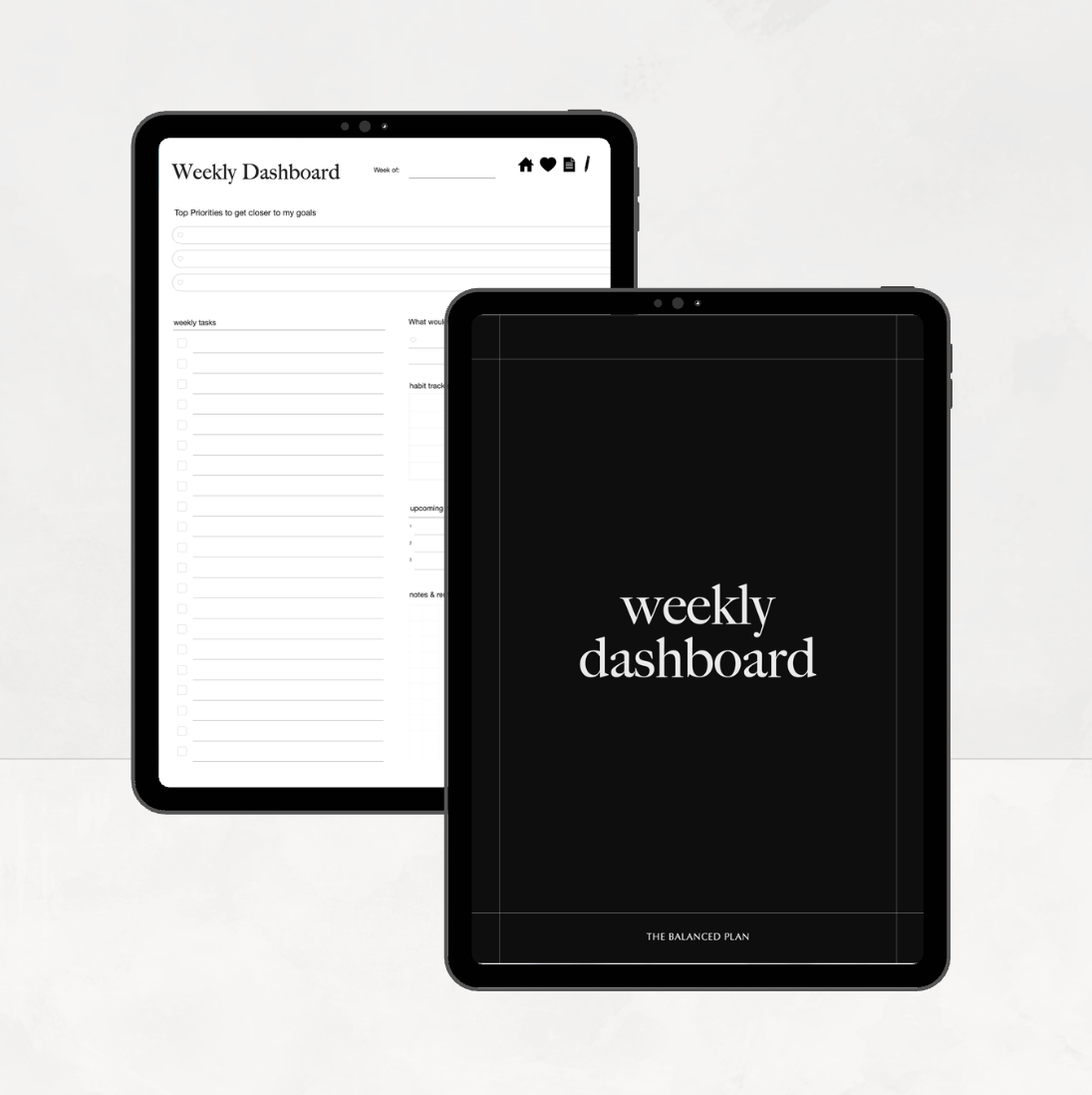 iPad Weekly Digital Planner