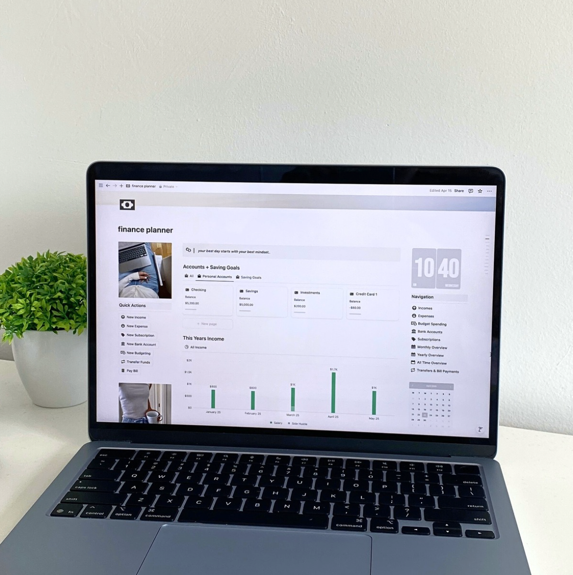 Notion Finance Tracker