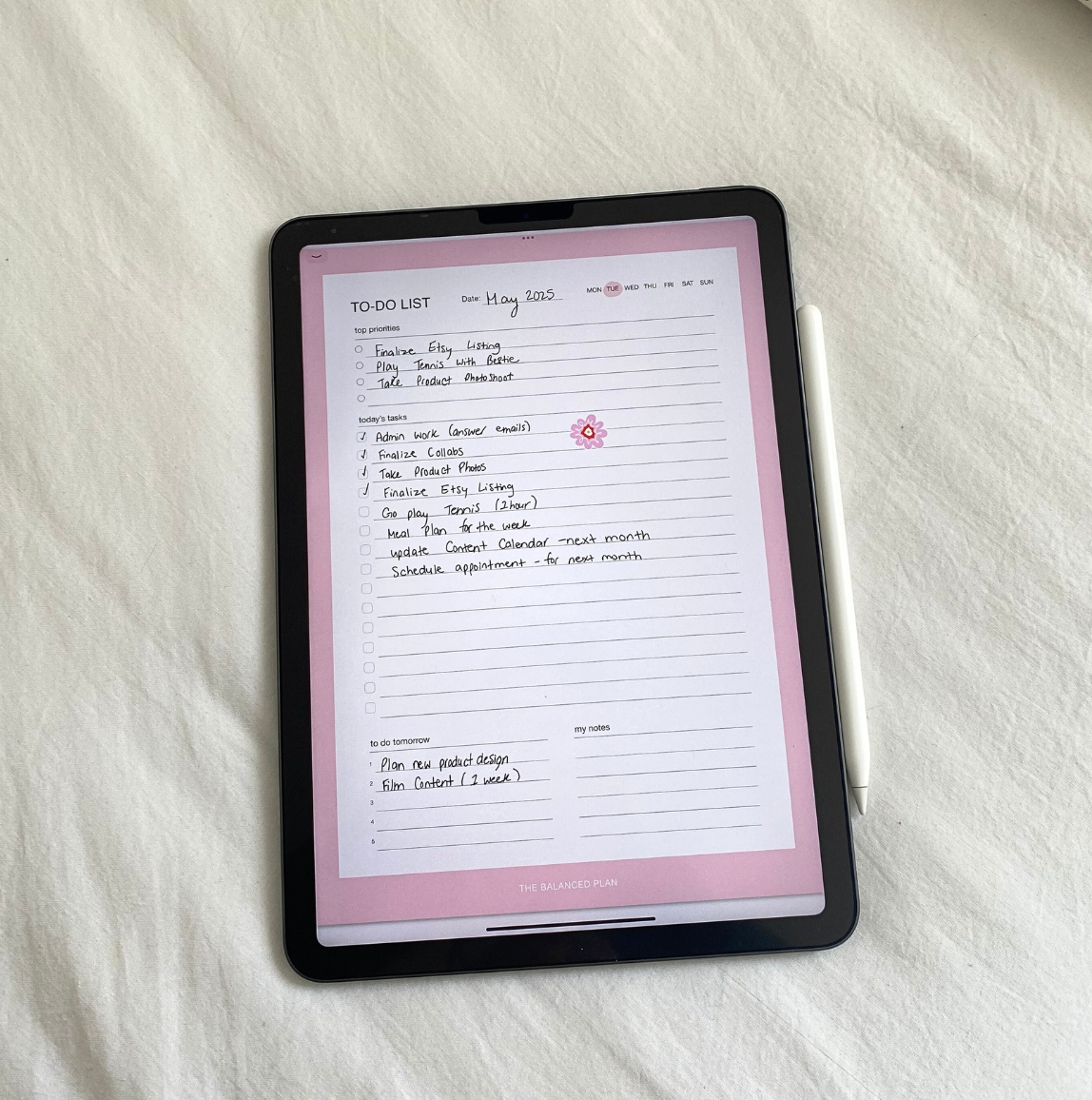 iPad To-Do List