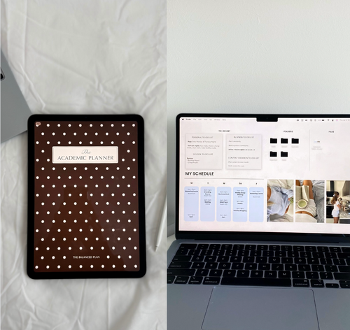 BUNDLE | 2026-2027 iPad Academic Planner + Desktop Wallpaper Organizer