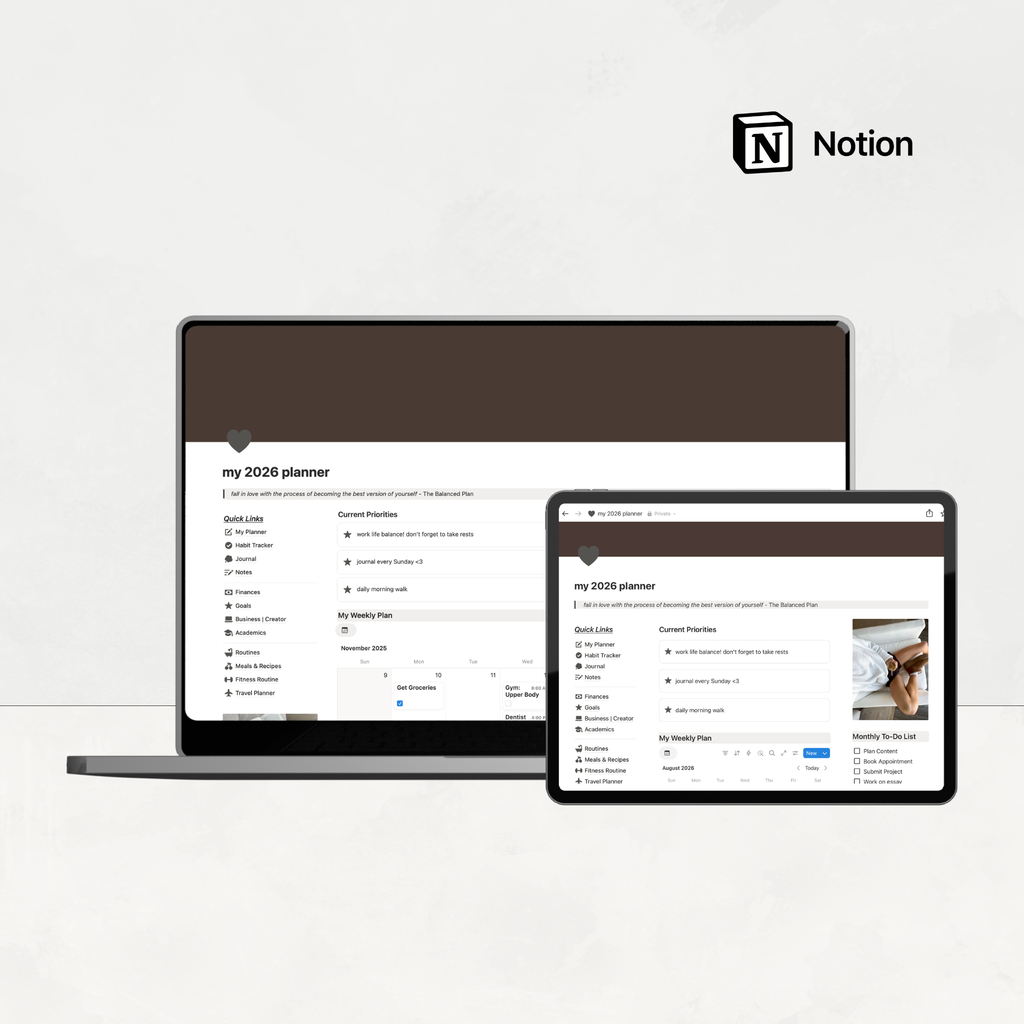 Notion Life Planner