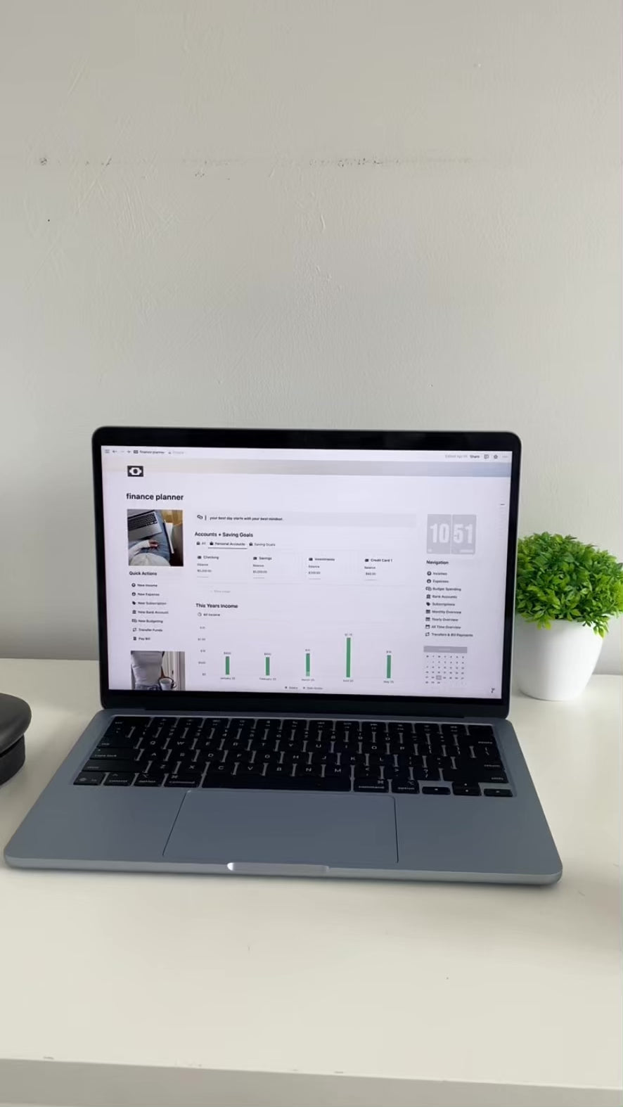 Notion Finance Tracker